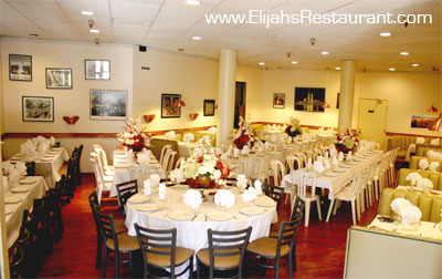 banquet room wedding reception